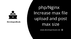 PHP / Nginx: Increase max file upload and post max size