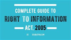 How To Apply For RTI (Right to Information Act)- Complete Guide
